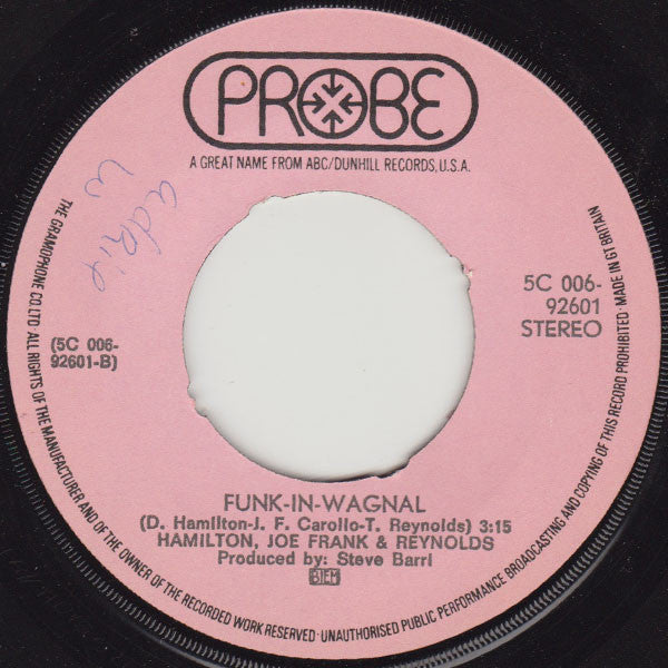 Hamilton Joe Frank & Reynolds - Don't Pull Your Love / Funk-In-Wagnal - The Funkadoobian