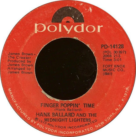 Hank Ballard And The Midnight Lighters - From The Love Side / Finger Poppin' Time - The Funkadoobian