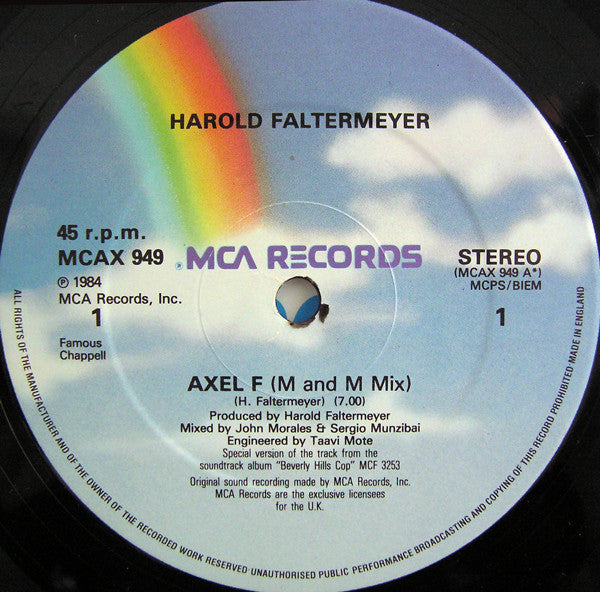 Harold Faltermeyer - Axel F (The M & M Mix) - The Funkadoobian