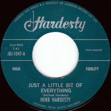 Herb Hardesty - Just A Little Bit Of Everything / Perdido Street - The Funkadoobian
