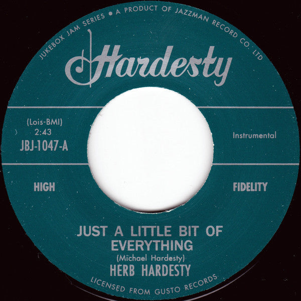 Herb Hardesty - Just A Little Bit Of Everything / Perdido Street - The Funkadoobian