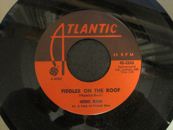 Herbie Mann - Theme From Malamondo (Funny World) / Fiddler On The Roof - The Funkadoobian