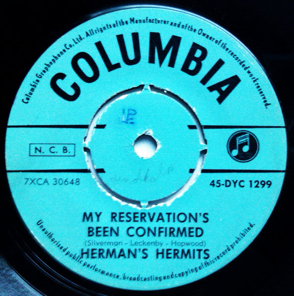 Herman's Hermits - No Milk Today / My Reservation's Been Confirmed - The Funkadoobian
