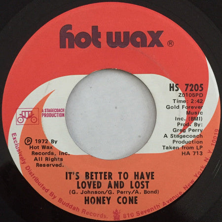 Honey Cone - Sittin' On A Time Bomb (Waitin' For The Hurt To Come) - The Funkadoobian