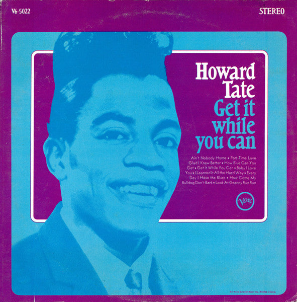 Howard Tate - Get It While You Can - The Funkadoobian