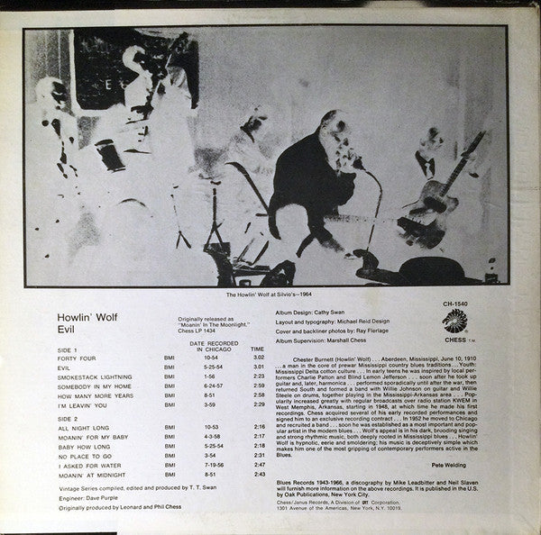 Howlin' Wolf - Evil - The Funkadoobian