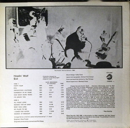 Howlin' Wolf - Evil - The Funkadoobian