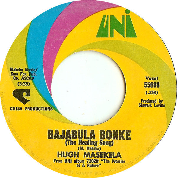Hugh Masekela - Grazing In The Grass / Bajabula Bonke (The Healing Song)