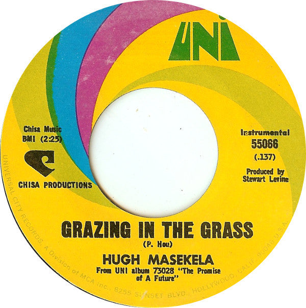 Hugh Masekela - Grazing In The Grass / Bajabula Bonke (The Healing Song)