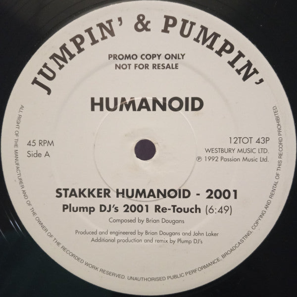 Humanoid - Stakker Humanoid 2001 - The Funkadoobian