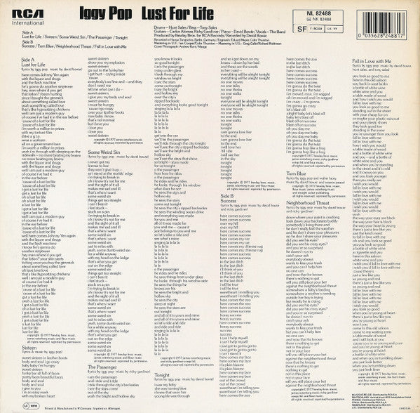 Iggy Pop - Lust For Life - The Funkadoobian