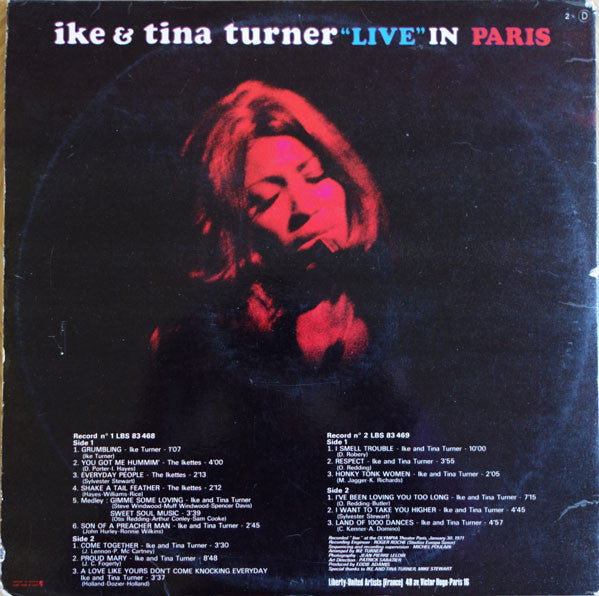 Ike & Tina Turner - Live In Paris - Olympia 1971 - The Funkadoobian
