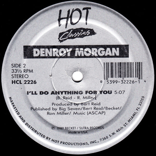Indeep / Denroy Morgan - Last Night A DJ Saved My Life / I'll Do Anything For You - The Funkadoobian