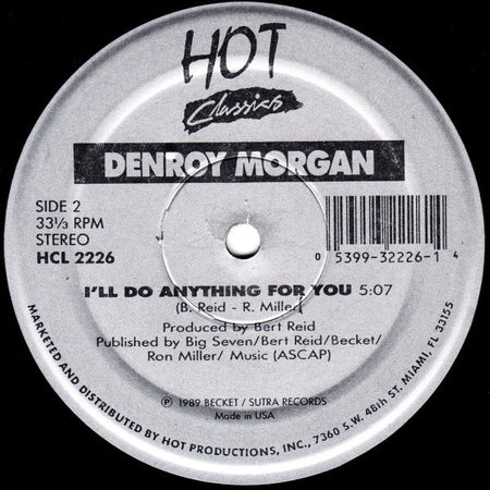 Indeep / Denroy Morgan - Last Night A DJ Saved My Life / I'll Do Anything For You - The Funkadoobian