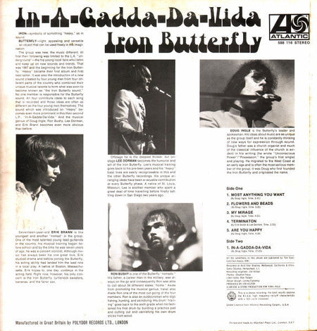 Iron Butterfly - In-A-Gadda-Da-Vida - The Funkadoobian