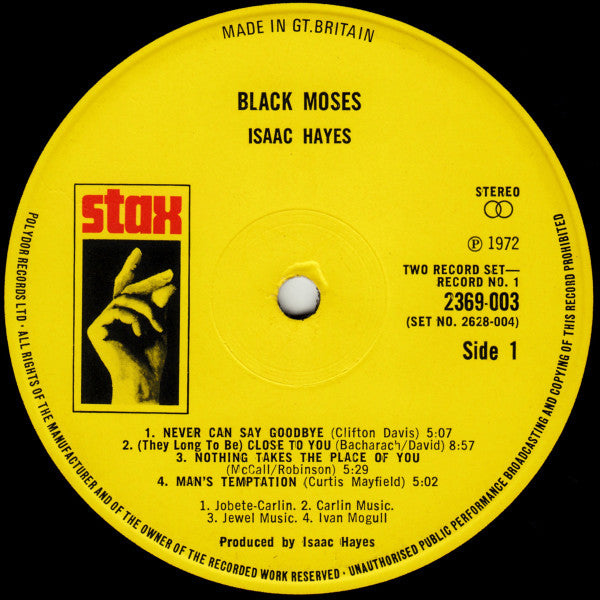 Isaac Hayes - Black Moses - The Funkadoobian