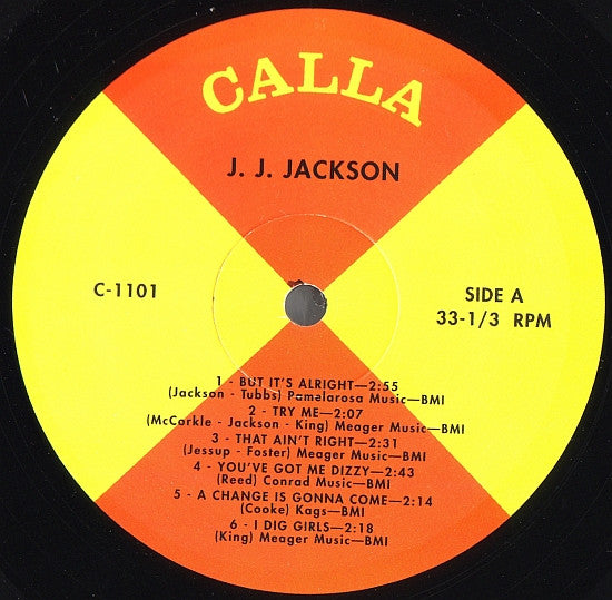 J.J. Jackson Along With The Cooking Sound Of The Greatest Little Soul Band In The Land - But It's Alright - The Funkadoobian