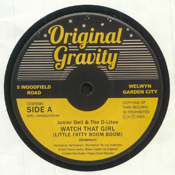 Junior Dell & The D-Lites - Watch That Girl (Little Fatty Boom Boom)