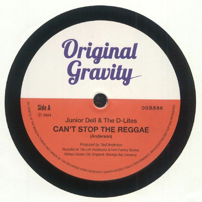 Junior Dell & The D-Lites - Can't Stop The Reggae