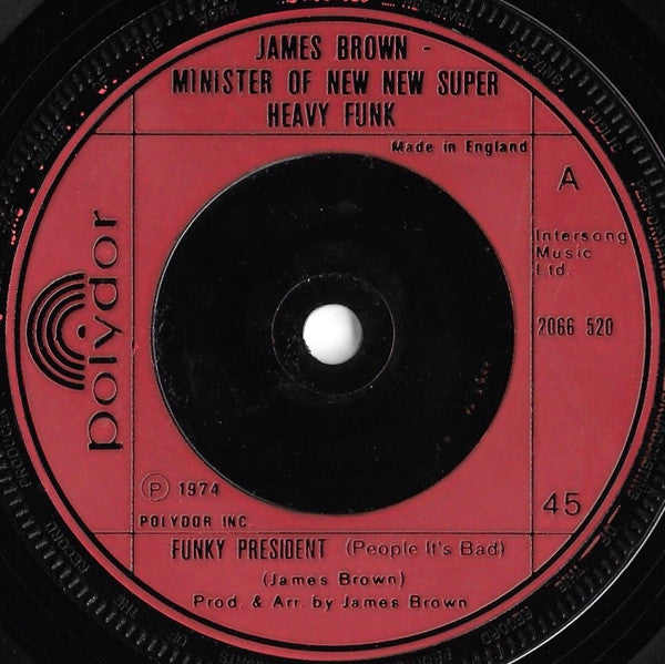 James Brown - Funky President (People It's Bad) - The Funkadoobian