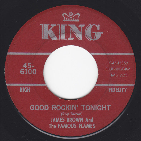 James Brown & The Famous Flames - Let Yourself Go / Good Rockin' Tonight - The Funkadoobian