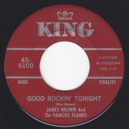 James Brown & The Famous Flames - Let Yourself Go / Good Rockin' Tonight - The Funkadoobian