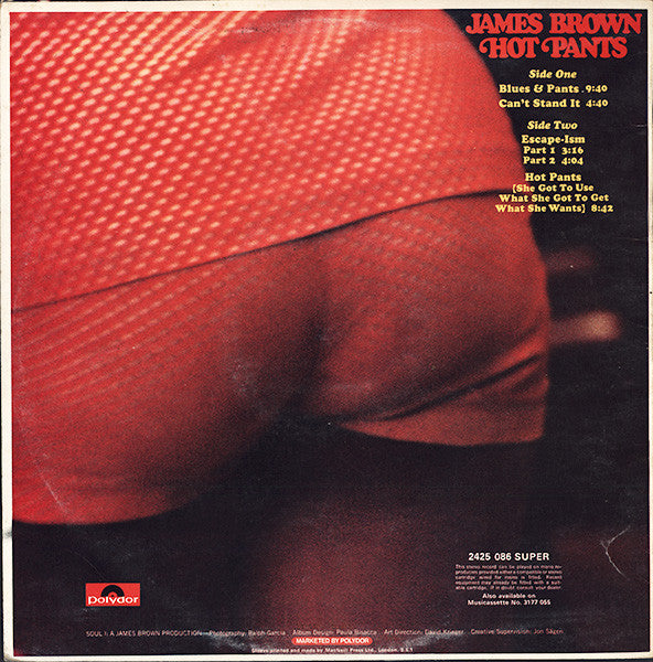 James Brown - Hot Pants - The Funkadoobian
