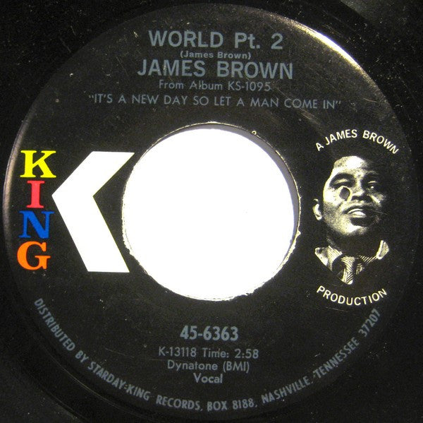 James Brown - I Cried / World Pt. 2