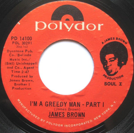 James Brown - I'm A Greedy Man - The Funkadoobian