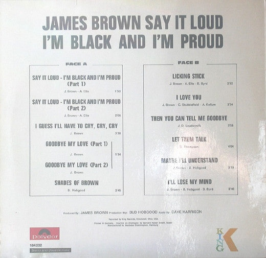 James Brown - Say It Loud - I'm Black And I'm Proud - The Funkadoobian