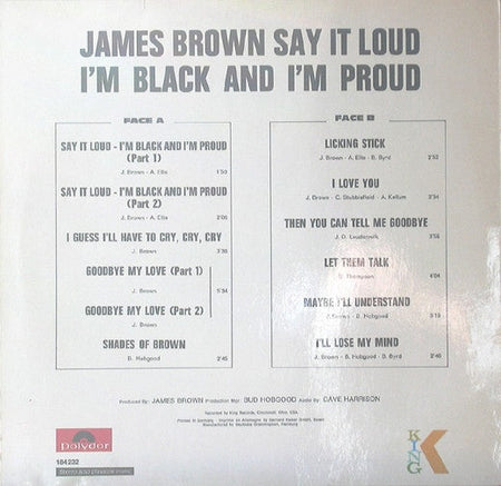 James Brown - Say It Loud - I'm Black And I'm Proud - The Funkadoobian