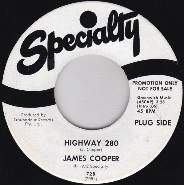 James Cooper - Highway 280 - The Funkadoobian