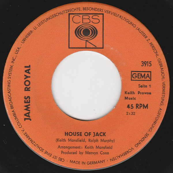 James Royal - House Of Jack