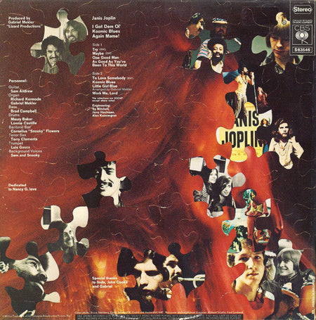 Janis Joplin - I Got Dem Ol' Kozmic Blues Again Mama! - The Funkadoobian