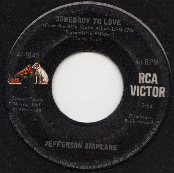 Jefferson Airplane - Somebody To Love - The Funkadoobian