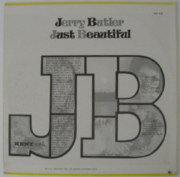 Jerry Butler - Just Beautiful - The Funkadoobian
