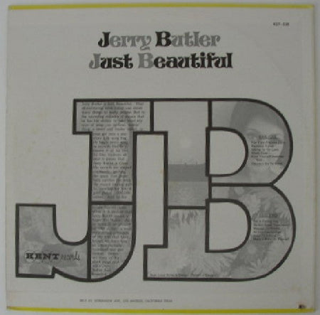 Jerry Butler - Just Beautiful - The Funkadoobian