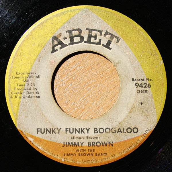 Jimmy Brown With The Jimmy Brown Band - Soul Man / Funky Funky Boogaloo