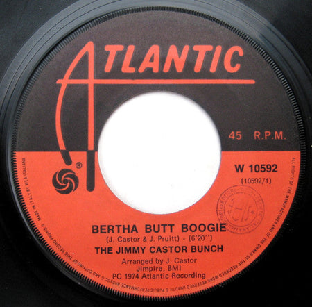 The Jimmy Castor Bunch - Bertha Butt Boogie / E-Man Boogie - The Funkadoobian