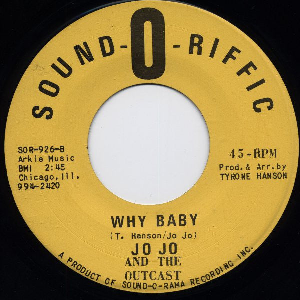 Jo Jo And The Outcast - Whole Lot Of Woman - The Funkadoobian