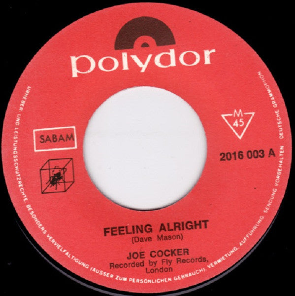 Joe Cocker - Feeling Alright / Sandpaper Cadillac - The Funkadoobian