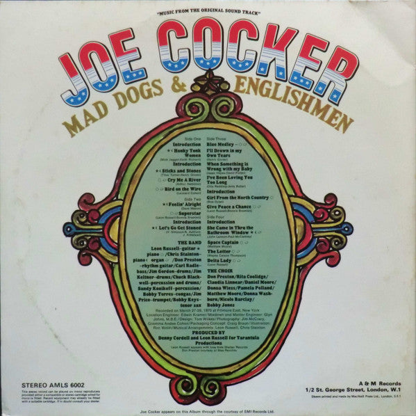 Joe Cocker - Mad Dogs & Englishmen - The Funkadoobian