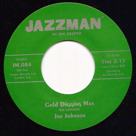 Joe Johnson (44) - Rattlesnake Baby Rattlesnake / Gold Digging Man - The Funkadoobian