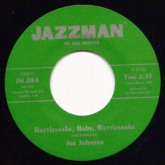 Joe Johnson (44) - Rattlesnake Baby Rattlesnake / Gold Digging Man - The Funkadoobian