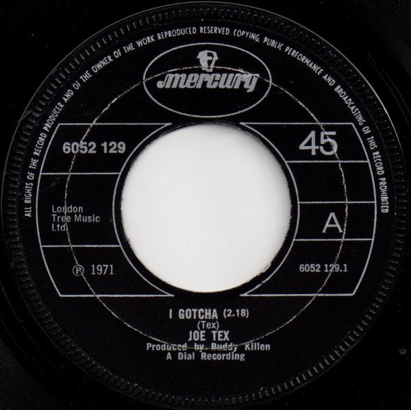 Joe Tex - I Gotcha - The Funkadoobian