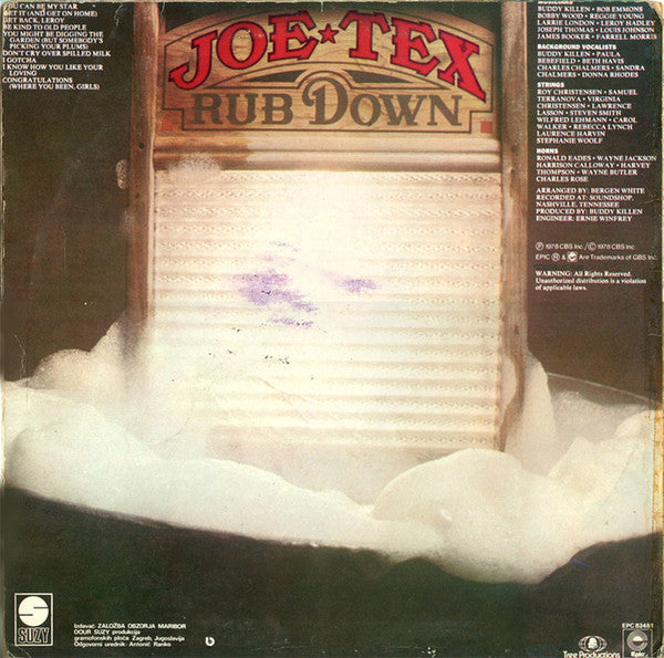 Joe Tex - Rub Down - The Funkadoobian