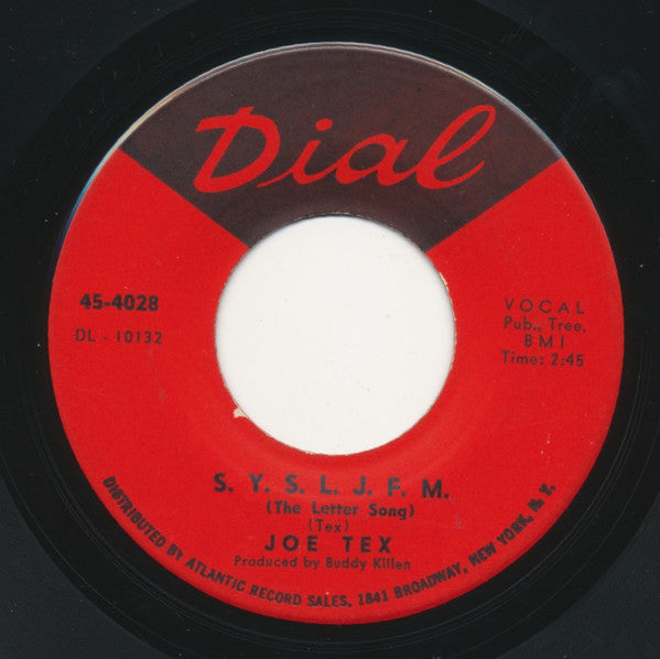 Joe Tex - S.Y.S.L.J.F.M. (The Letter Song) - The Funkadoobian