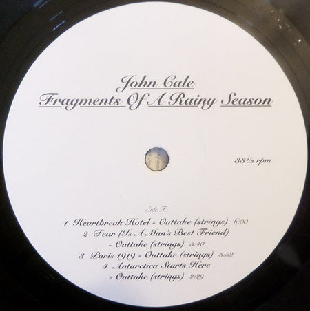 John Cale - Fragments Of A Rainy Season - The Funkadoobian