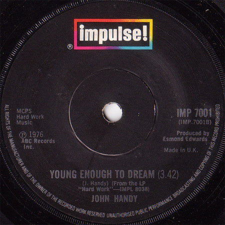 John Handy - Hard Work - The Funkadoobian