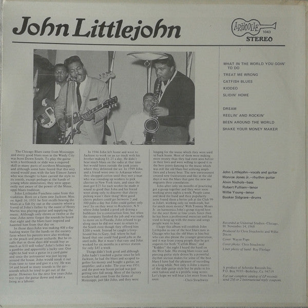 John Littlejohn - John Littlejohn's Chicago Blues Stars - The Funkadoobian
